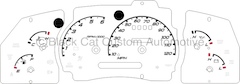 98-03 Explorer Ranger Sport Trac Gauge Face